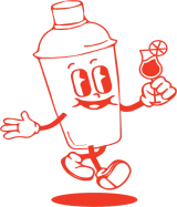 Boring Shaker Mascot